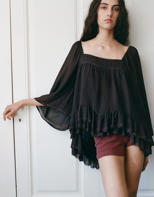 M.N.G - Blouse Marron
