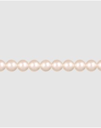 Elli Jewelry - Necklace Ball Pearls 925 Sterling Silver Gold-plated