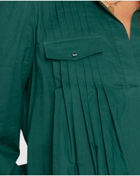Belle & Bloom - Catch Feelings Pintuck Shirt