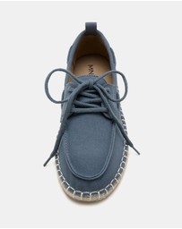 M.N.G - Esparto Boat Shoes - Teens