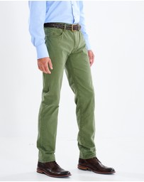 3 Wise Men - 3 Wise Men Braxton Chino Pant - Moss