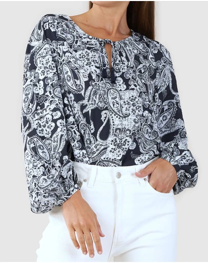 Amelius - Halena Long Sleeve Blouse