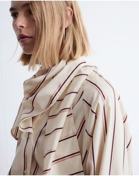& Other Stories - Scarf-Detail Shirt