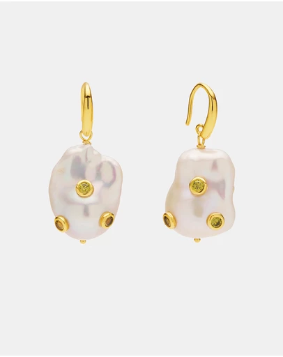 Amber Sceats - Palermo Earrings in Green