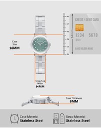 Michael Kors - Billie Silver Tone Analogue Watch