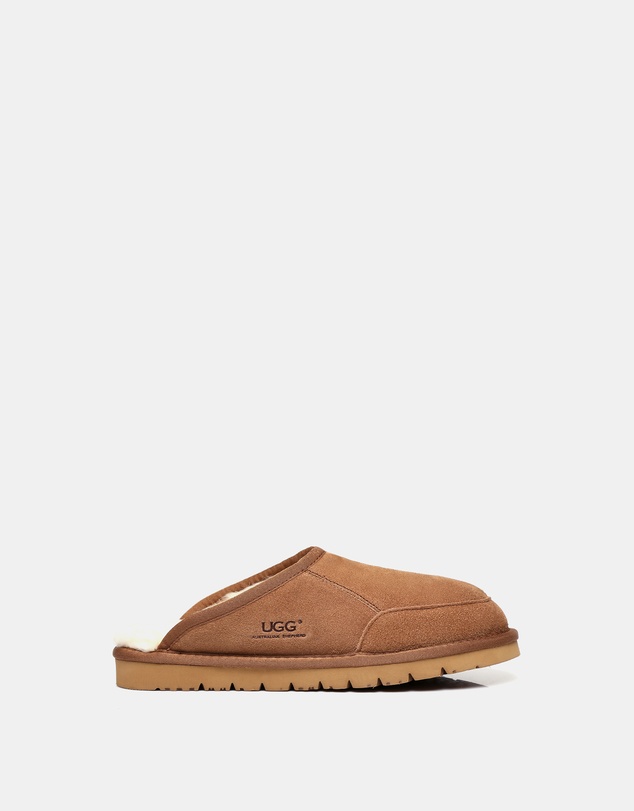 EVERAU - Australian Shepherd Ugg Bred Slipper Cow Suede Upper House Shoes