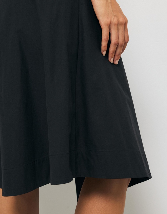 AERE - Liora Asymmetric Wrap Over Midi Skirt