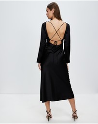 Third Form - Crush Tie Back Maxi Dress