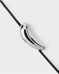 PDPAOLA - Orbit Cord Bracelet Silver