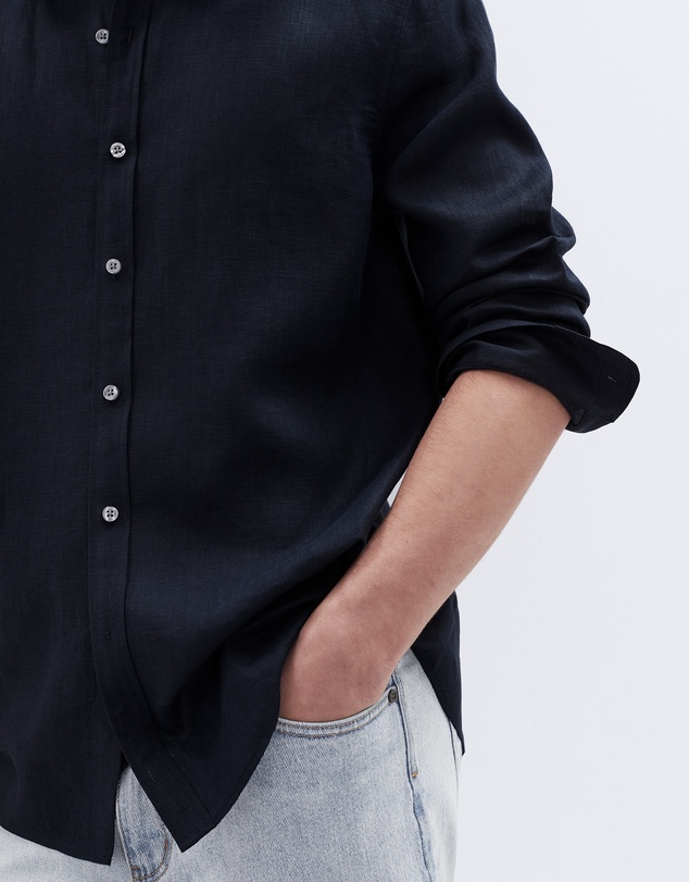 UNISON - Linen Regular Fit Shirt