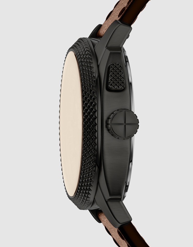 Fossil - Machine Brown Analogue-Digital Watch