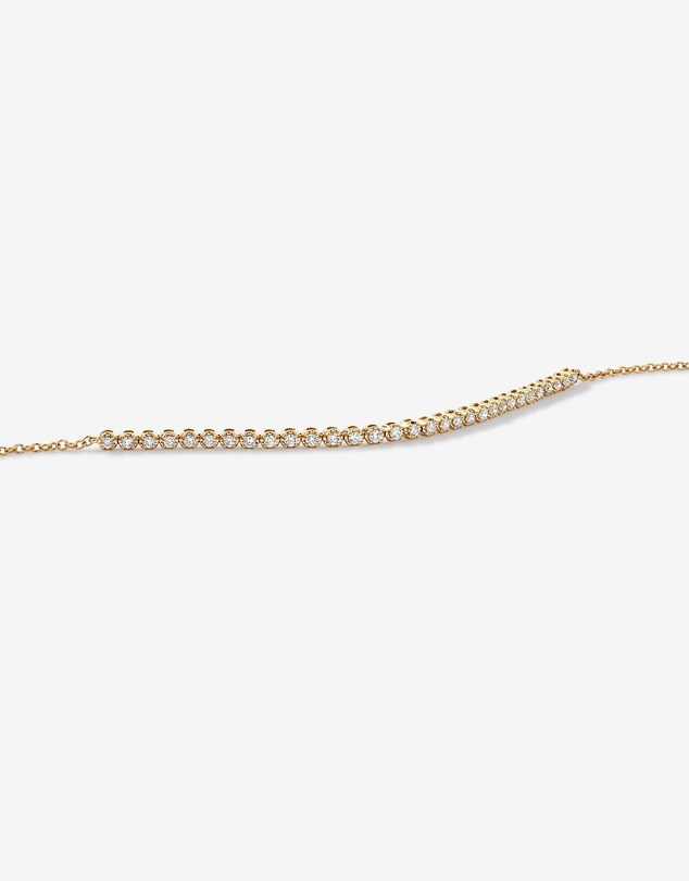 Michael Hill - 0.50 Carat TW Laboratory-Grown Diamond Tennis Bracelet in 10kt Yellow Gold
