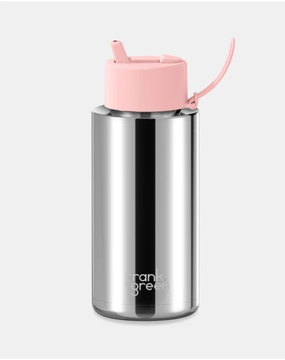 Frank Green - 34oz Reusable Bottle with Flip Straw Lid