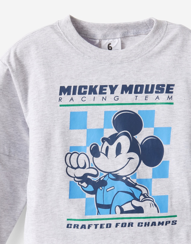 Cotton On Kids - Disney Mickey Mouse Double Layer Long Sleeve Pyjama Set