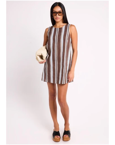 Subtitled - Tyra Stripes Mini Dress