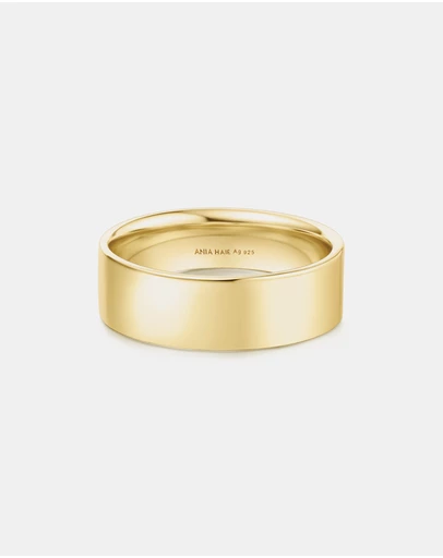 Ania Haie - Gold Smooth Band 6mm