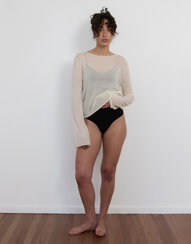 Pinky & Kamal - Lightweight Knit and Scarf