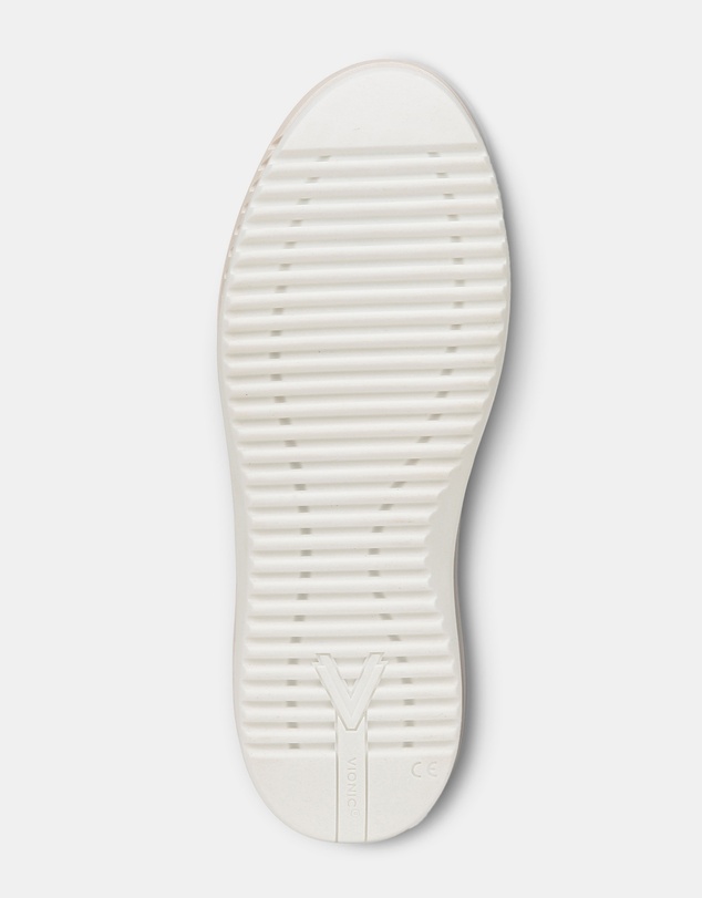 Vionic - Kearny Platform Slip-On Casual Sneaker - White Leather
