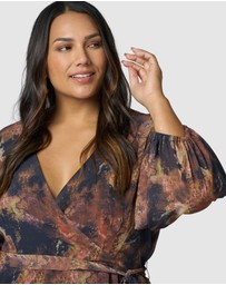 Pink Dusk by Curve Project - Temptress Maxi Dress