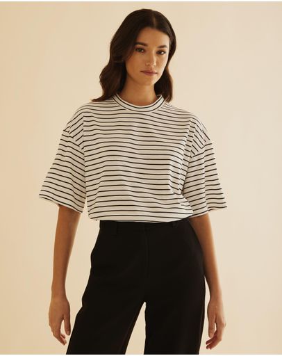 Black & White Stripe