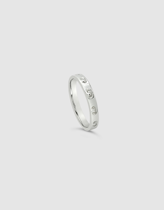 Ichu - Personalised Letter C Ring