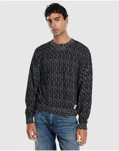 GUESS Originals - GUESS Originals Printed Sweater