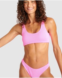 Banana Moon - Popcorn Justin Crop Top Padded Bikini Top