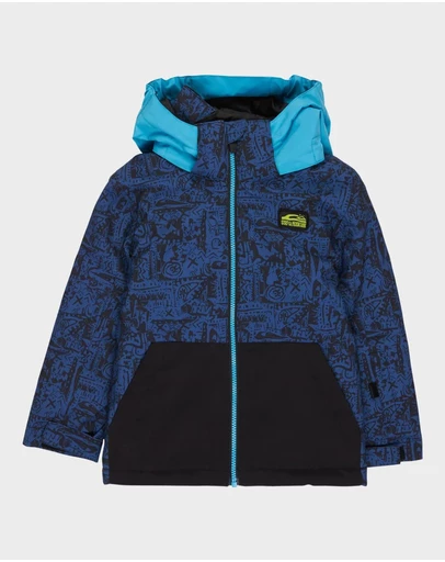 Quiksilver - Boys 2 to 7 Little Mission Snow Jacket