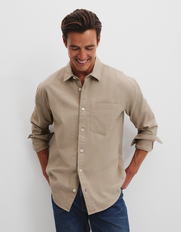 Country Road - Relaxed Fit Heavy Brushed Shirt