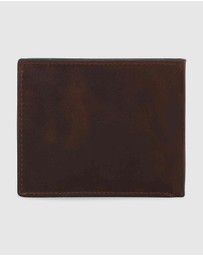 Fossil - Derrick Dark Brown Large Coin Pocket Bifold