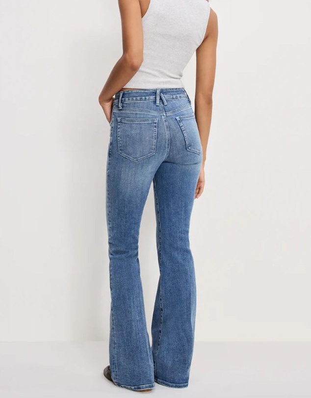 Good American - Good Legs Flare Jeans