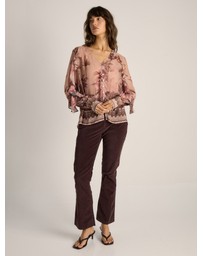 Fate + Becker - Odette Ruffle Blouse