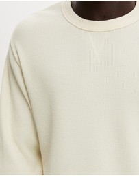Cotton On - Cropped Fit Textured Long Sleeve