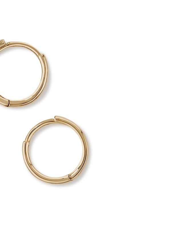 Michael Hill - Mini Hoop Earrings in 10kt Yellow Gold