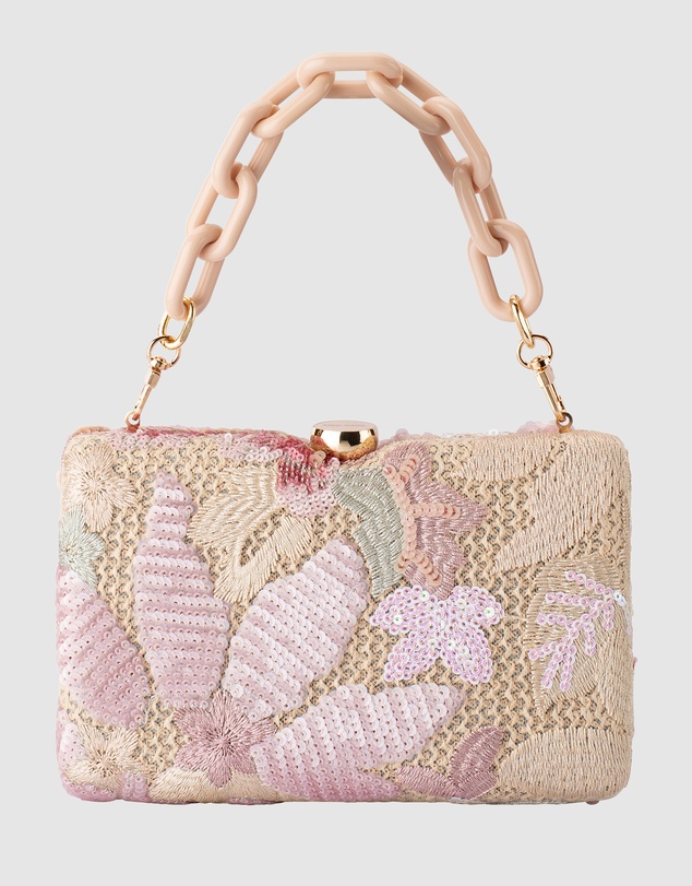 Olga Berg - Greta Floral Clutch
