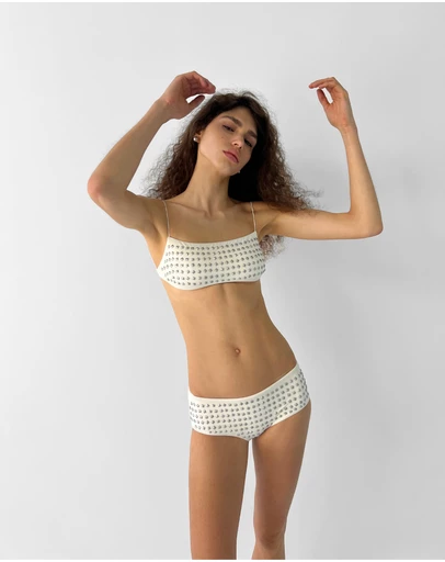 Ziah - Bandeau Studded Top