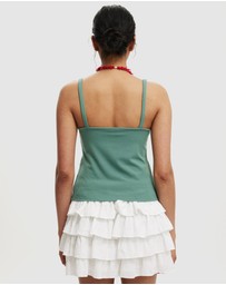 Cotton On - Ava Keyhole Bead Cami