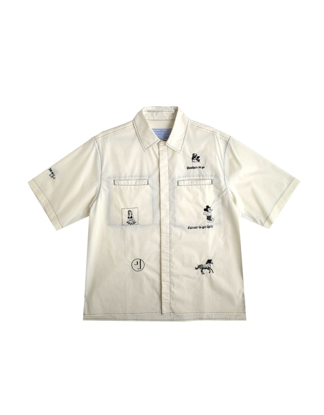 JUNGLES JUNGLES - No Where Button Up