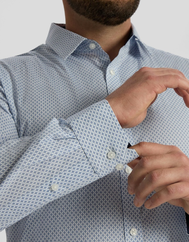 Johnny Bigg - Ethan Micro Print Shirt