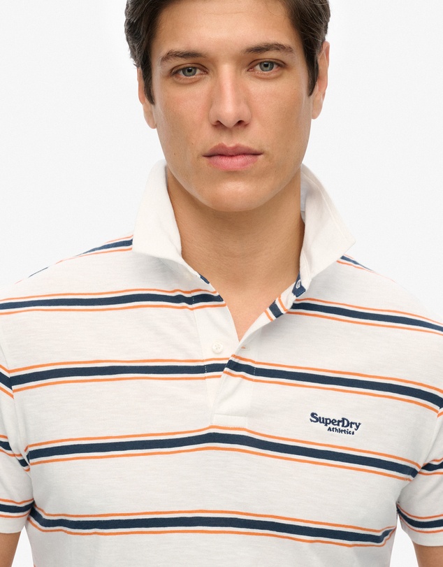 Superdry - Lightweight Stripe Jersey Polo Top