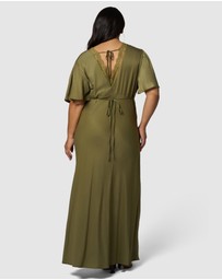 Sunday In The City - Electric Guitars Maxi Dress