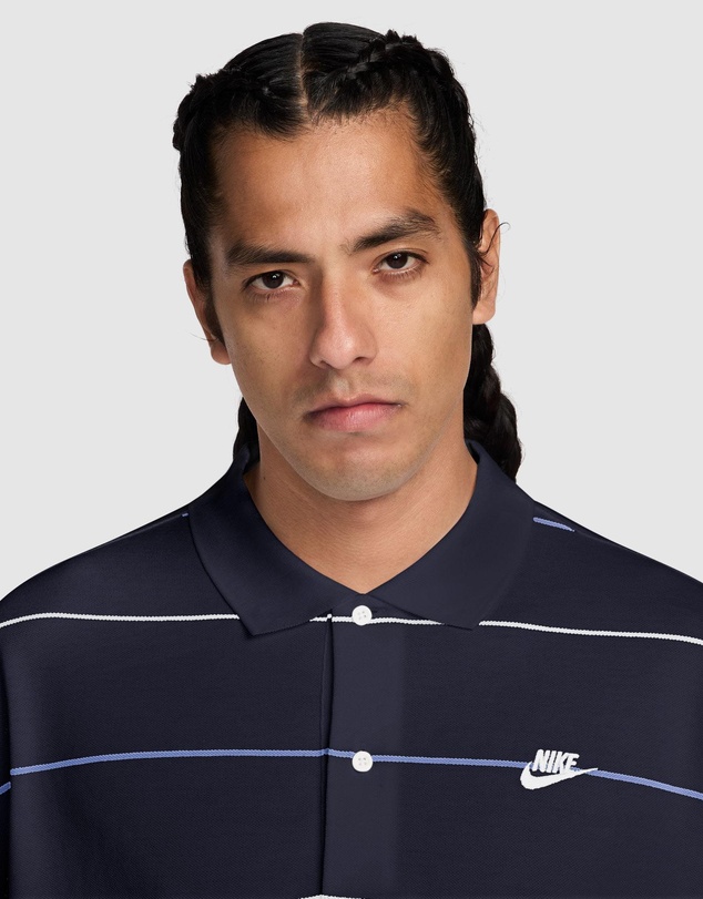 Nike - Sportswear Club Oversized Striped Polo