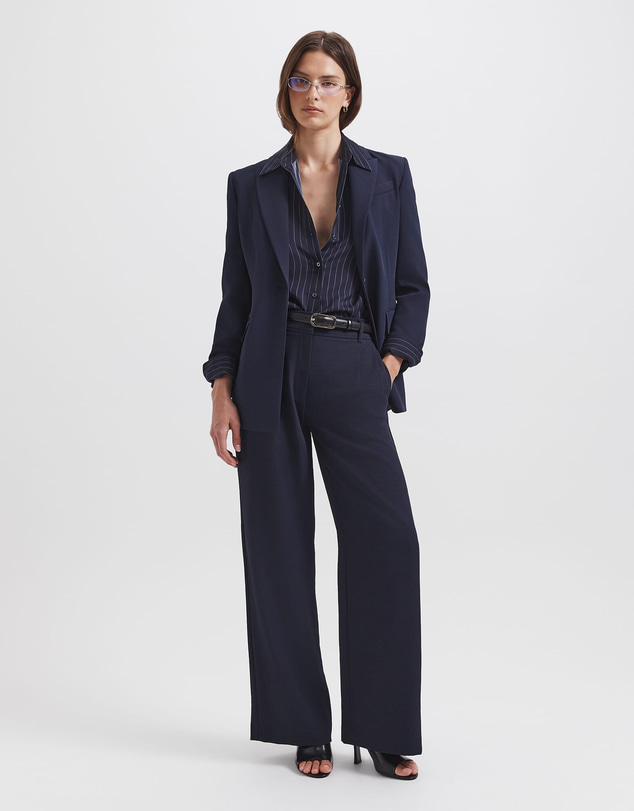 SABA - Polly Pinstripe Silk Shirt