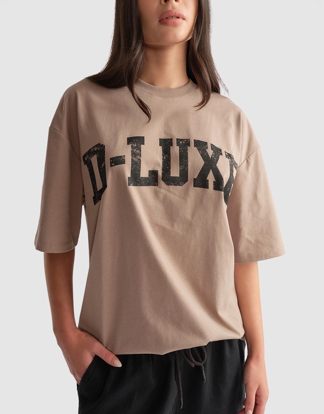 Decjuba - D-Luxe Distressed Logo Tee