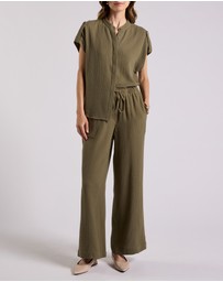 David Lawrence - Maurine Cotton Crinkle Shirt