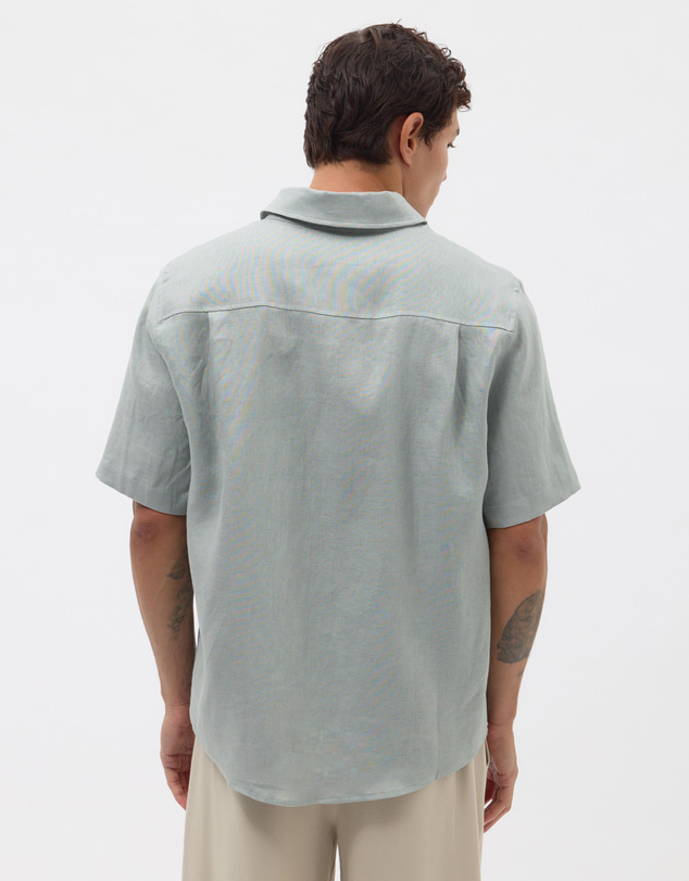 AERE - Euro Resort Linen Ss Shirt