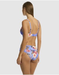 Sea Level Australia - Blue Hawaii Mid Bikini Pant
