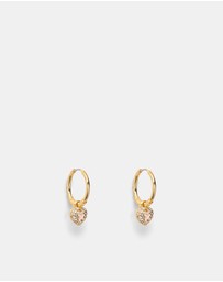 MIMCO - Adorbs Heart Hoop Earrings