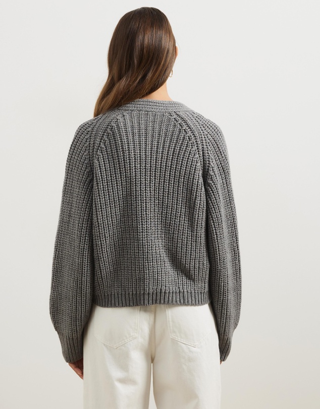 Atmos&Here - Reese Chunky Knit Wrap Cardigan