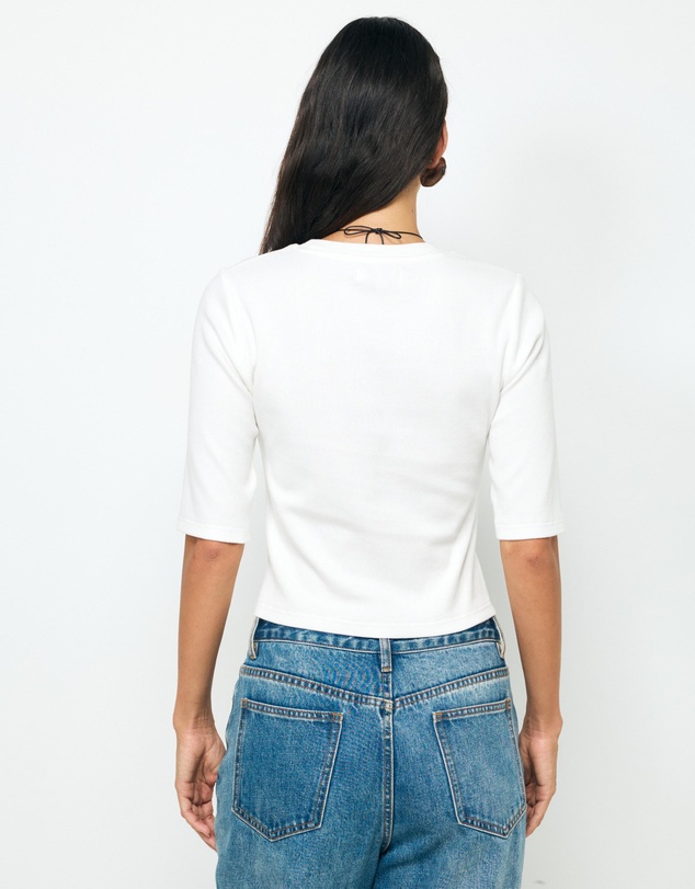 AERE - Odele Rib T-Shirt